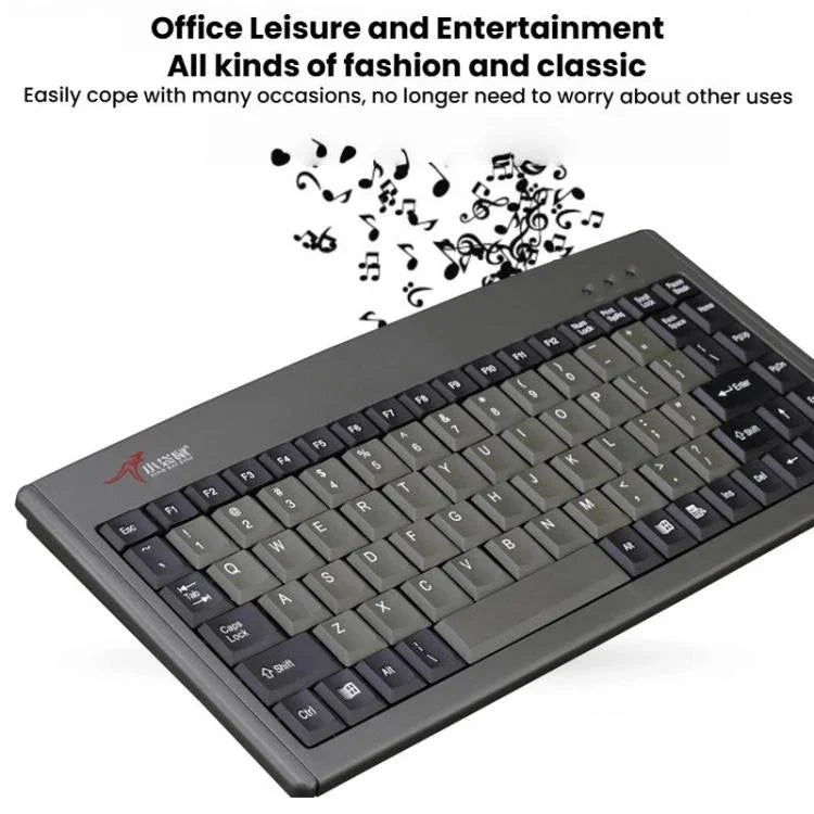 Little Kangaroo DS-3000 88キー 有線キーボード 磁気リング付き ノートパソコン用 産業用オフィスキーボード, PS2, USB