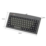 Little Kangaroo DS-3000 88キー 有線キーボード 磁気リング付き ノートパソコン用 産業用オフィスキーボード, PS2, USB