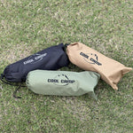 COOL CAMP C-Y008 アウトドアキャンプ用回転折りたたみチェア アルミ合金三角スツール ハイキング 釣り バーベキュー用