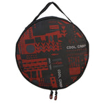 COOL CAMP CF-G669 ポータブルボウル皿収納バッグ ピクニック食器バッグ アウトドアキャンプ用 円形