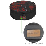 COOL CAMP CF-G669 ポータブルボウル皿収納バッグ ピクニック食器バッグ アウトドアキャンプ用 円形