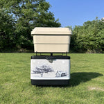 COOL CAMP CF-7001 Outdoor Camping Folding Storage Rack Camping Water Bucket Base Support Mat
