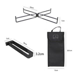 COOL CAMP CF-7001 Outdoor Camping Folding Storage Rack Camping Water Bucket Base Support Mat