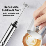 3-in-1携帯充電式ハンドヘルド電動卵泡立て器 ミニミルクフォーマー ベーキング用 充電式