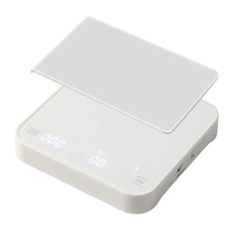 CAFE RHYME 311 スマート電子スケール ポアオーバーコーヒー用 ミニ多機能タイミングキッチンスケール