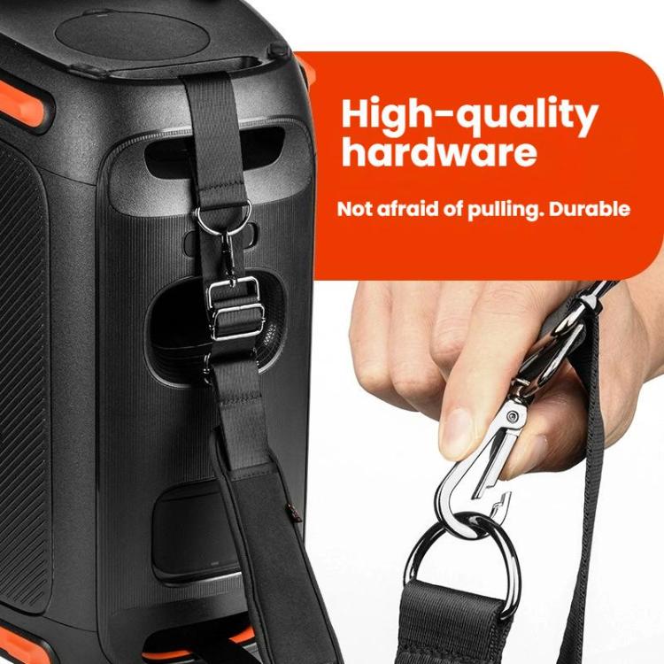 JBL Partybox 110用調節可能ショルダーストラップ ポータブルナイロン＆ネオプレンキャリングスリング、ショルダーストラップ
