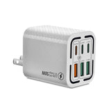 50W 3USB+3Type-C 6ポート 急速充電 携帯電話充電器、EUプラグ（ブラック）、EUプラグ（ホワイト）、EUプラグ（イエロー）、USプラグ（ブラック）、USプラグ（ホワイト）、USプラグ（イエロー）、UKプラグ（ブラック）、UKプラグ（ホワイト）、UKプラグ（イエロー）