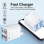 BK321 6USB マルチポート急速充電電話充電器、EUプラグ（ブラック）、EUプラグ（ホワイト）、EUプラグ（イエロー）、USプラグ（ブラック）、USプラグ（ホワイト）、USプラグ（イエロー）、UKプラグ（ブラック）、UKプラグ（ホワイト）、UKプラグ（イエロー）