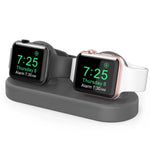 Apple Watch / イヤホン AhaStyle DD97 収納ベース 2イン1 デスクトップ充電シリコンドック