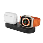 Apple Watch / イヤホン AhaStyle DD97 収納ベース 2イン1 デスクトップ充電シリコンドック