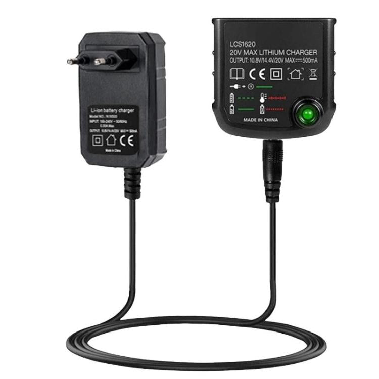 ブラック＆デッカー12-18V LCS1620リチウムバッテリーチャージャー、USプラグ、EUプラグ、UKプラグ