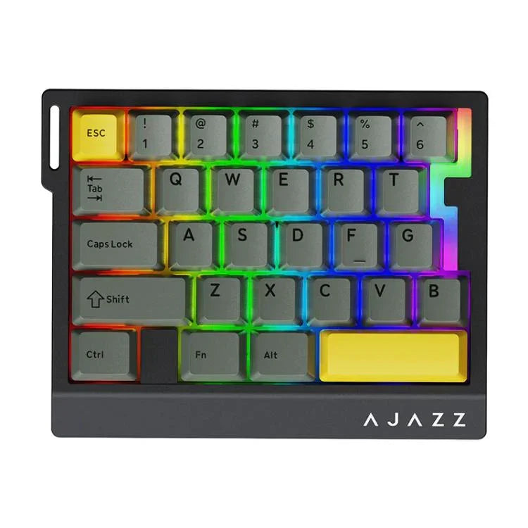 Ajazz AK029 磁気ライススイッチ HIFIエディション RGBバックライト 有線 片手用ゲーミングキーボード