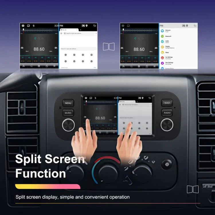 5インチ横向きAndroidカー用プレーヤー カーセントラルコントロールオールインワンユニット、標準、標準+12灯カメラ+マイク