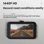 吸盤ブラケット HDナイトビジョン 前後デュアル録画 WiFiドライブレコーダー