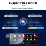 音声操作CarPlay 分割画面デュアルカメラドライブレコーダー、フロントカメラ＋車内ビュー、リアビューカメラ付き