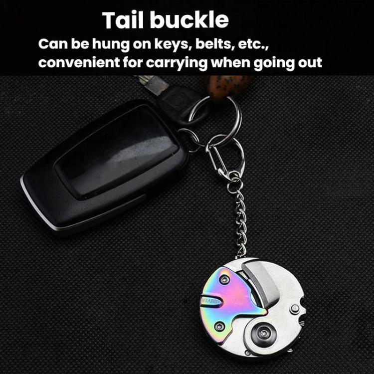Multifunctional Stainless Steel Pocket Folding Hexagon Knife Outdoor Carrying EDC Combination Screwdriver