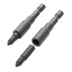 5本セット 多目的ビット延長バー ドライバービットアクセサリー、6.35mm