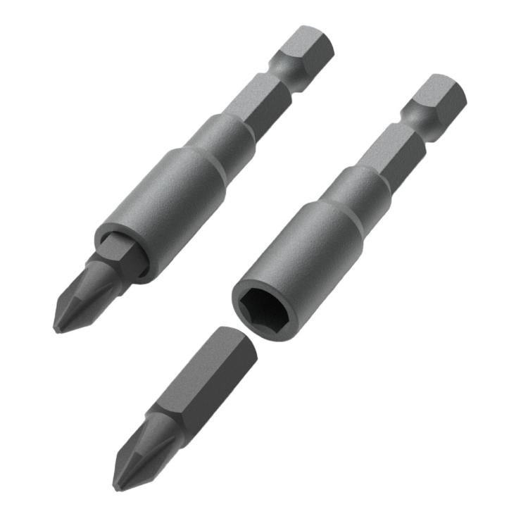 5本セット 多目的ビット延長バー ドライバービットアクセサリー、6.35mm
