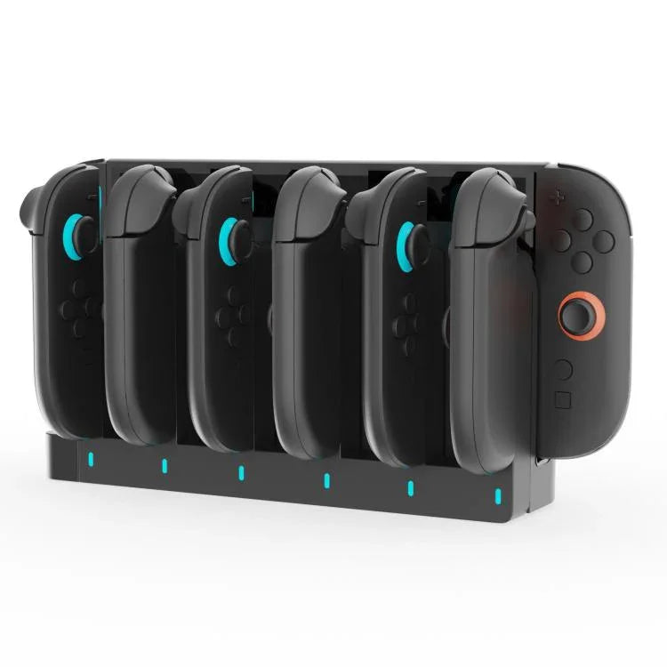 ipega 6イン1充電ステーション Nintendo Switch 2 Joy-Conコントローラー充電ドック、PG-SW2189