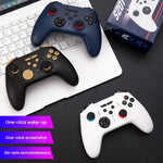 S201 Bluetoothゲームコントローラー ホール効果トリガー、マクロ用デュアルバックボタン Switch 2/Switch/PC/Steam/モバイル対応