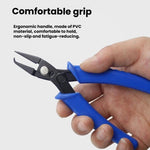 DIYジュエリー製作工具 高炭素鋼ヘッド＆滑り止めPVCハンドル、位置決めプライヤー、フックプライヤー、切断プライヤー