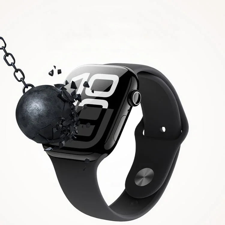 強化ガラススクリーンプロテクター アップグレード自動位置合わせ設置キット、Apple Watch Series 10/11 46mm用、Apple Watch Series 10/11 42mm用、Apple Watch Series 7/8/9 45mm用、Apple Watch Series 7/8/9 41mm用、Apple Watch Series 6/5/4/SE 44mm用