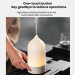 花瓶型ミスト加湿器 アロマディフューザー USB カラフルムードライト