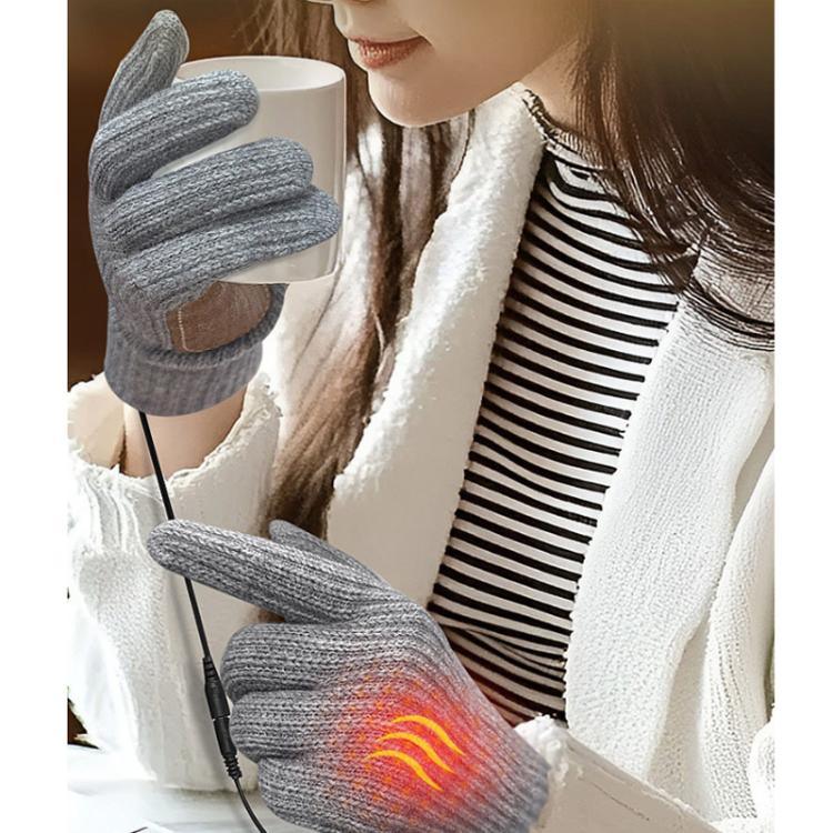 フルフィンガー電熱グローブ タッチスクリーン対応 滑り止めサーマルグローブ 男女兼用 定温版ブラック、定温版グレー、3段階調整温度ブラック、3段階調整温度グレー