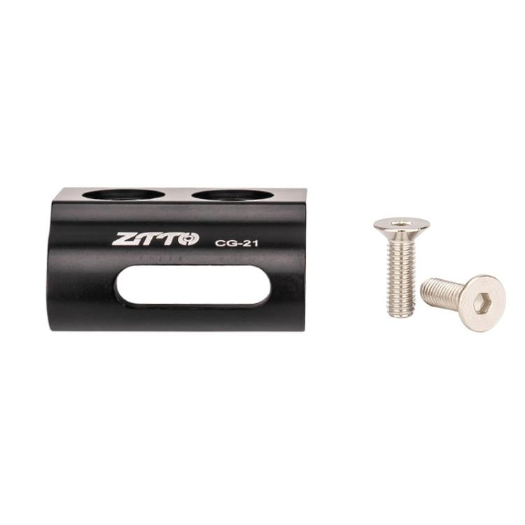 ZTTO ロードバイクフロントディレイラーブラケット フロントディレイラーハンガー取り付けクリップ CG21 ブラック, CG21 レッド, CG22 ブラック, CG22 レッド