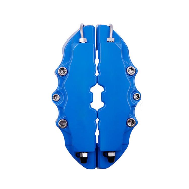 2pcs /Set Car High-Temperature Resistant Brake Caliper Cover Kit, S Red, M Red, L Red, S Blue, M Blue, L Blue, S Yellow, M Yellow, L Yellow, S Silver, M Silver, L Silver, S Black, M Black, L Black