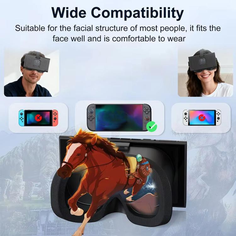 Nintendo Switch 2 STARTRC GAMES VRグラス エリートアップグレードモデル ヘッドセットゲームコンソール HD 3Dアクセサリー用