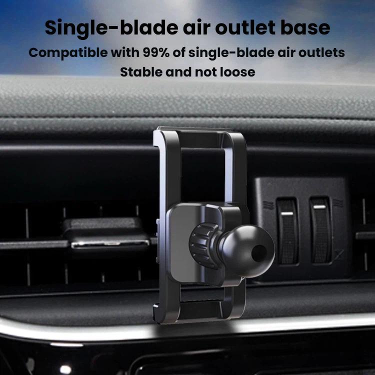 In-Line Clip Car Phone Mount Base Slidable Air Vent Phone Mount Accessories For Vehicles, In-Line Clip