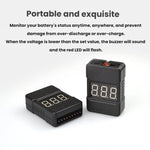 Battery Level Indicator Low Voltage Alarm