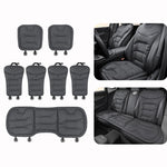 Car Seat Cushion Thickened Non-Slip Front Rear Seat Cushions, Front Seat Cushion Black, Front Seat Cushion Brown, Front Seat Cushion Red, Back Cushion Black, Back Cushion Brown, Back Cushion Red, Rear Seat Cushion Black, Rear Seat Cushion Brown        ...