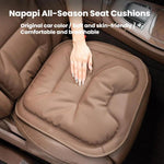 Car Seat Cushion Thickened Non-Slip Front Rear Seat Cushions, Front Seat Cushion Black, Front Seat Cushion Brown, Front Seat Cushion Red, Back Cushion Black, Back Cushion Brown, Back Cushion Red, Rear Seat Cushion Black, Rear Seat Cushion Brown        ...