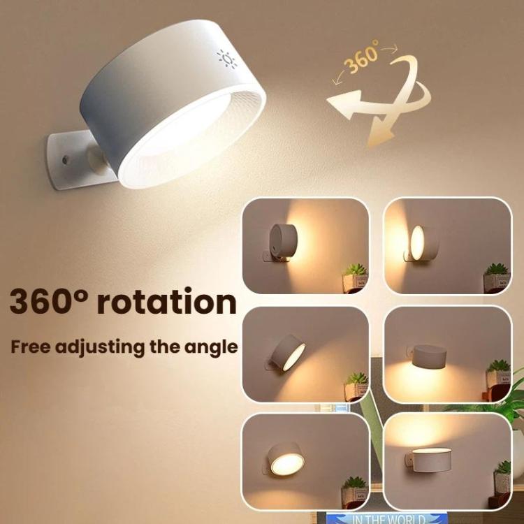 マグネット360度回転充電式壁掛けナイトライト キャビネット、クローゼット、廊下用 赤外線リモコン版1200mAh、赤外線リモコン版4000mAh、人感センサー版1200mAh、人感センサー版4000mAh