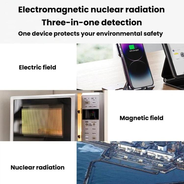 FNIRSI GC-03 3-in-1 電磁核放射検出器 海産物環境用