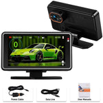 5インチ 1080P 車載カメラ WiFi HUDディスプレイ搭載 カードライブレコーダー、L5965