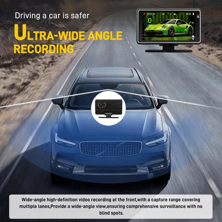 5インチ 1080P 車載カメラ WiFi HUDディスプレイ搭載 カードライブレコーダー、L5965