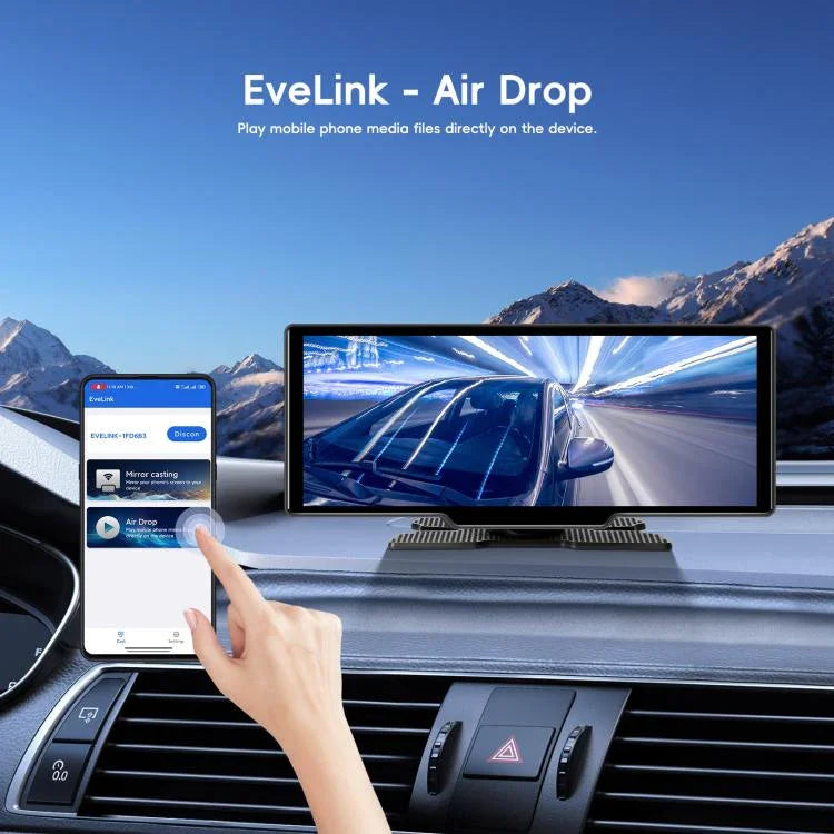 4K HDカー録画機 カーナビ CarPlay カーセンターモニター、A4473