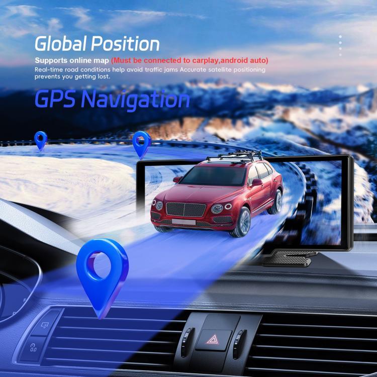 4K HDカー録画機 カーナビ CarPlay カーセンターモニター、A4473