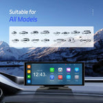 4K HDカー録画機 カーナビ CarPlay カーセンターモニター、A4473
