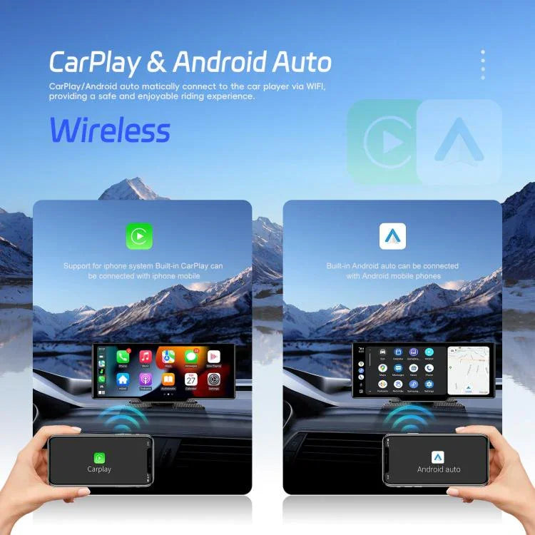 4K HDカー録画機 カーナビ CarPlay カーセンターモニター、A4473