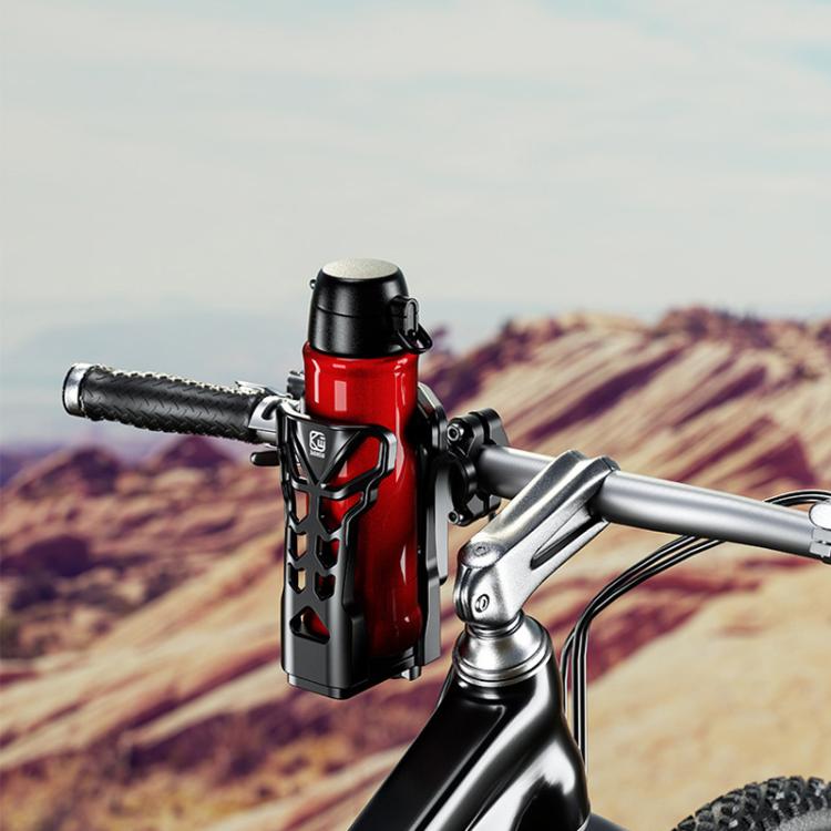 自転車カップホルダー 5色アンビエントライト付き バイク用ウォーターボトルケージ Kewig SHJ-2
