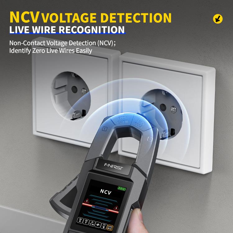 FNIRSI Fully Automatic Intelligent Current Clamp Multimeter, DMC-100