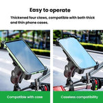 Motorcycle Elevated Phone Holder Bicycle Navigation Phone Holder Base, Kewig M11-C1, Kewig M11-C2