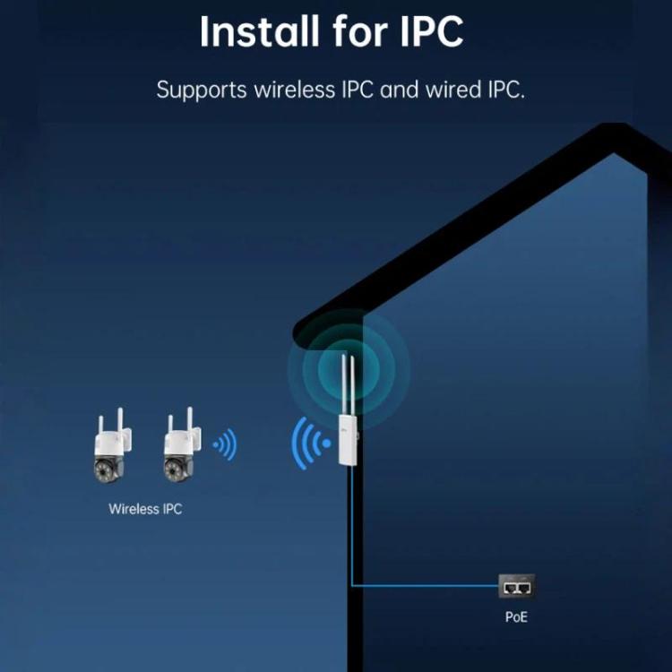 COMFAST Plery R702 屋外用4G LTEワイヤレスルーター IP66防水 ユニバーサルSIM対応 EUプラグ、USプラグ、UKプラグ、AUプラグ