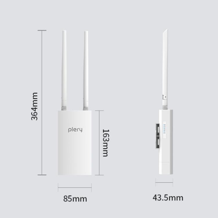COMFAST Plery R702 屋外用4G LTEワイヤレスルーター IP66防水 ユニバーサルSIM対応 EUプラグ、USプラグ、UKプラグ、AUプラグ