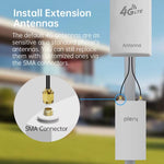 COMFAST Plery R702 屋外用4G LTEワイヤレスルーター IP66防水 ユニバーサルSIM対応 EUプラグ、USプラグ、UKプラグ、AUプラグ