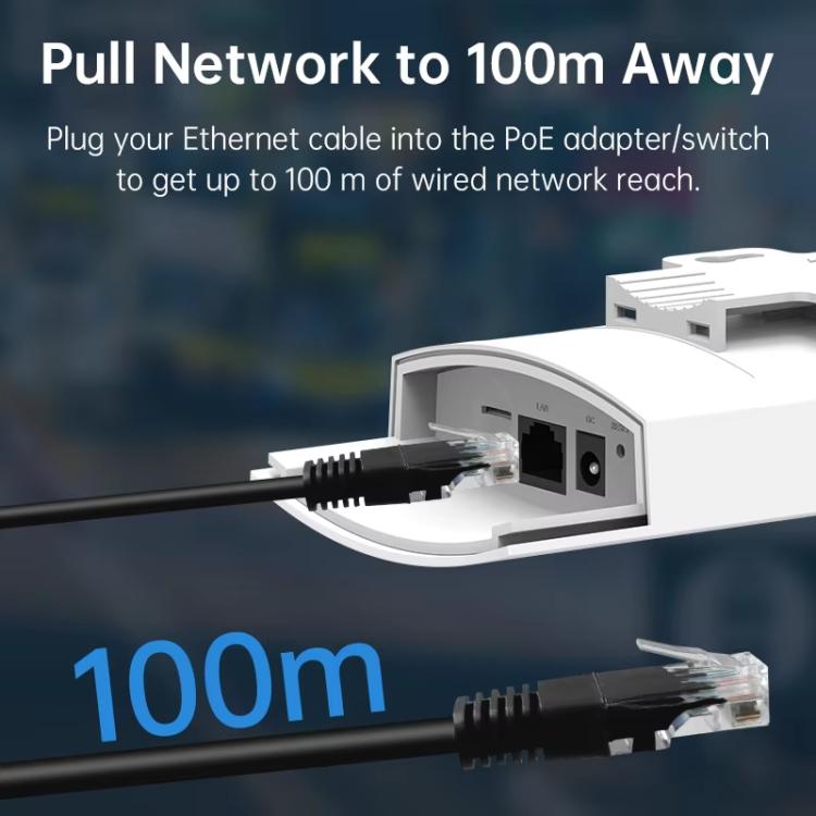 COMFAST Plery R702 屋外用4G LTEワイヤレスルーター IP66防水 ユニバーサルSIM対応 EUプラグ、USプラグ、UKプラグ、AUプラグ